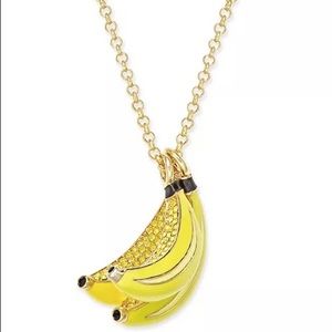 Kate Spade banana necklace